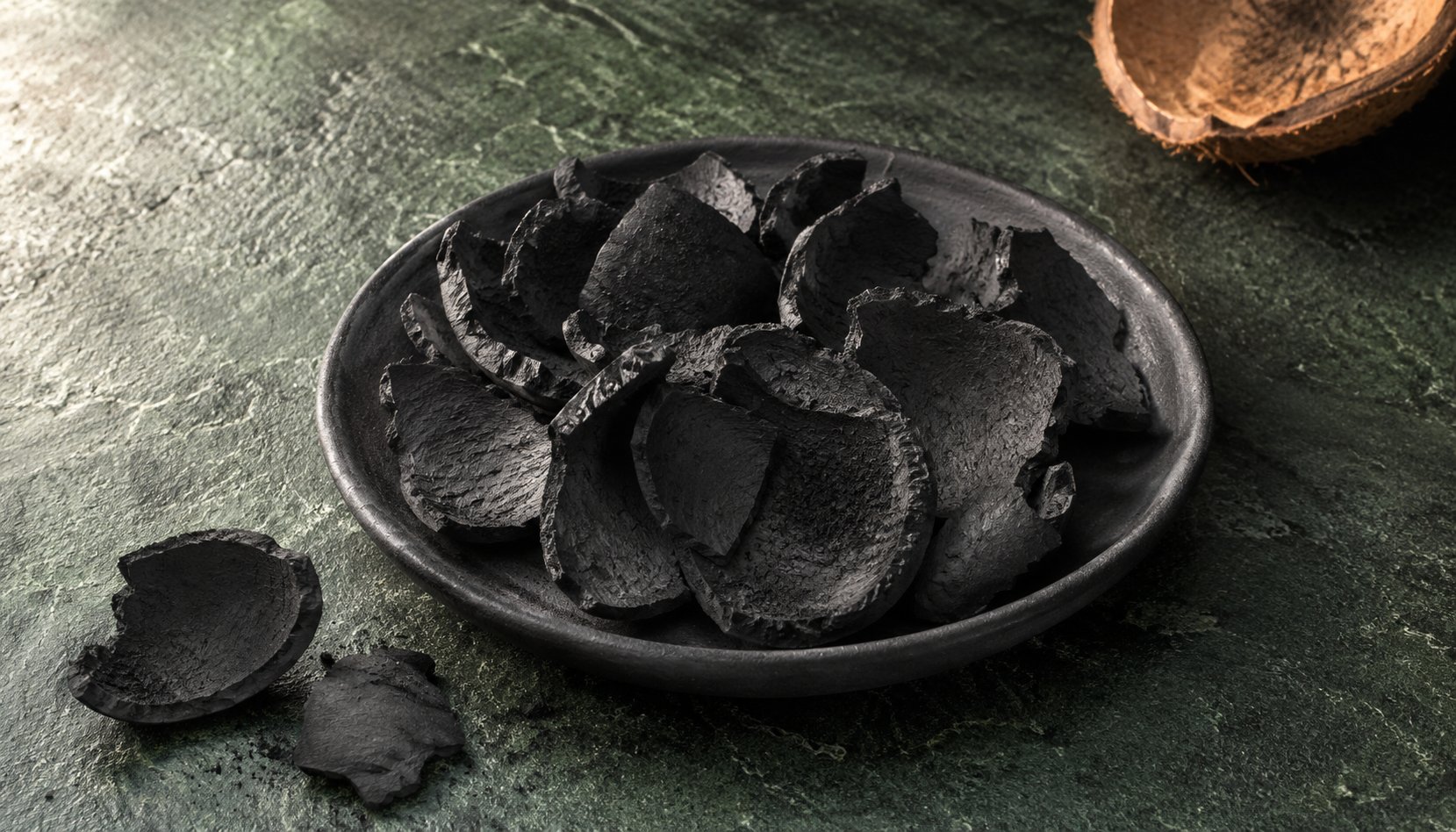 Coconut shell charcoal
